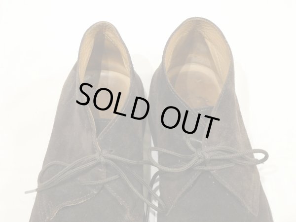 画像8: 90s 00s BROOKS BROTHERS SUEDE CHUKKA BOOTS MADE IN ITALY (8)