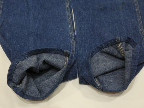 画像12: 50s UNKNOWN BAKER STYLE DENIM WORK PANTS (12)