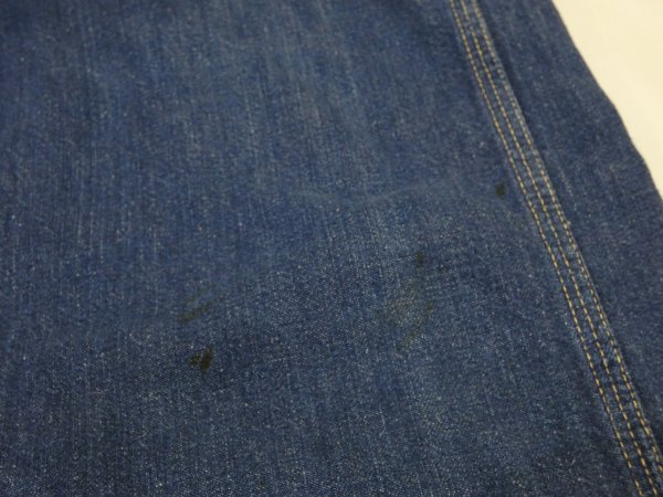 画像11: 50s UNKNOWN BAKER STYLE DENIM WORK PANTS (11)