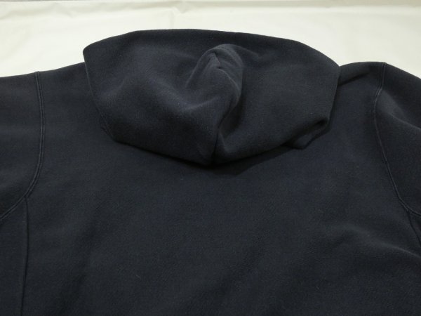 画像10: 90s DKNY JEANS REVERSE WEAVE STYLE SWEAT HOODIE PARKA MADE IN USA (10)