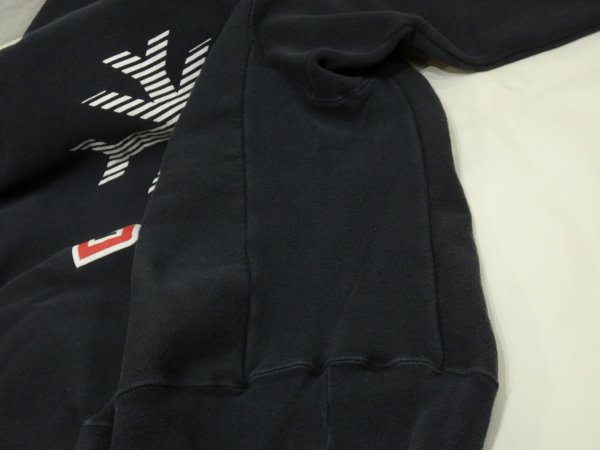 画像7: 90s DKNY JEANS REVERSE WEAVE STYLE SWEAT HOODIE PARKA MADE IN USA (7)