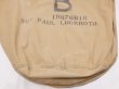画像11: 40s US ARMY COTTON KHAKI BARRACK BAG LAUNDRY BAG with BOTH SIDE STENCIL (11)