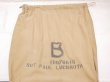 画像9: 40s US ARMY COTTON KHAKI BARRACK BAG LAUNDRY BAG with BOTH SIDE STENCIL (9)