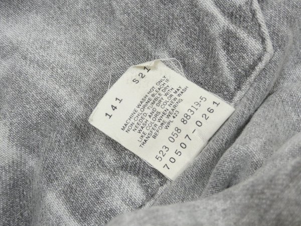 画像15: 80s Levi's 70507-0216 ACID WASH GRAY DENIM JACKET GJ MADE IN USA (15)