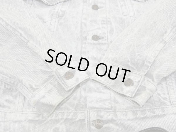 画像11: 80s Levi's 70507-0216 ACID WASH GRAY DENIM JACKET GJ MADE IN USA (11)