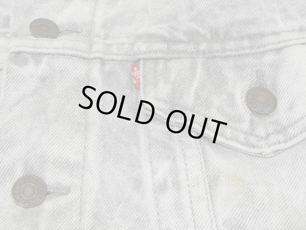 画像6: 80s Levi's 70507-0216 ACID WASH GRAY DENIM JACKET GJ MADE IN USA (6)