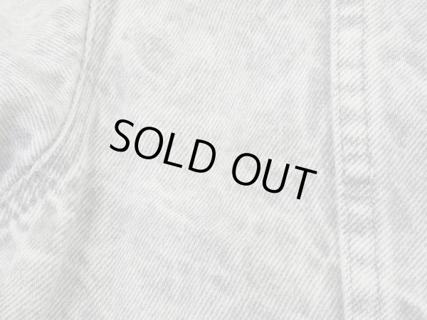 画像17: 80s Levi's 70507-0216 ACID WASH GRAY DENIM JACKET GJ MADE IN USA (17)