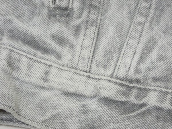 画像9: 80s Levi's 70507-0216 ACID WASH GRAY DENIM JACKET GJ MADE IN USA (9)