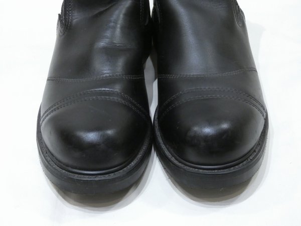 画像7: 80s UNKNOWN US NAVY LAST SIDE GORE BOOTS NOS  (7)
