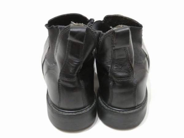 画像9: 80s UNKNOWN US NAVY LAST SIDE GORE BOOTS NOS  (9)