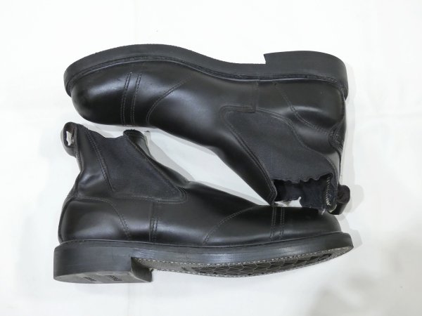 画像5: 80s UNKNOWN US NAVY LAST SIDE GORE BOOTS NOS  (5)