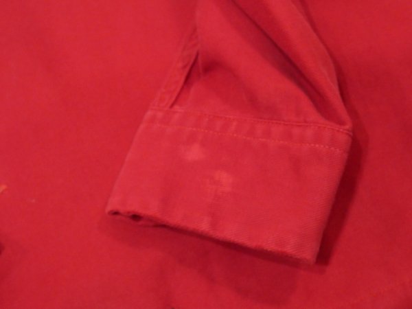 画像11: 60s Manhattan LOOP COLLAR COTTON BOX SHIRT  (11)