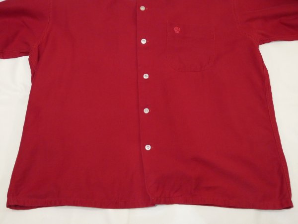 画像7: 60s Manhattan LOOP COLLAR COTTON BOX SHIRT  (7)