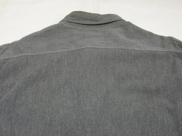 画像14: 50s JC Penney BIG MAC SALT&PEPER BLACK CHAMBRAY SHIRT (14)
