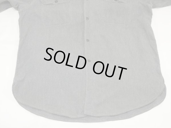 画像7: 50s JC Penney BIG MAC SALT&PEPER BLACK CHAMBRAY SHIRT (7)