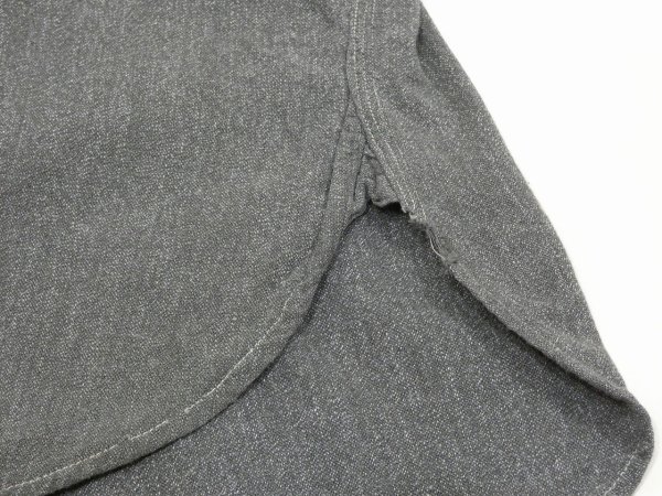 画像10: 50s JC Penney BIG MAC SALT&PEPER BLACK CHAMBRAY SHIRT (10)