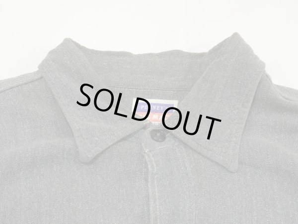 画像4: 50s JC Penney BIG MAC SALT&PEPER BLACK CHAMBRAY SHIRT (4)