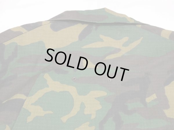 画像9: 70s Key IMPERIAL RIP STOP WOODLAND CAMO HUNTING CHORE JACKET COVERALL NOS (9)