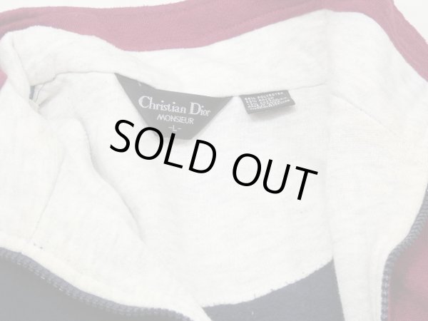 画像4: 80s 90s Christian Dior MONSIEUR CRAZY PATTERN SWEAT BLOUSON SWING TOP (4)