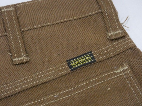画像10: 70s MAVERICK FLARE PANTS BELL BOTTOM DEAD STOCK (10)