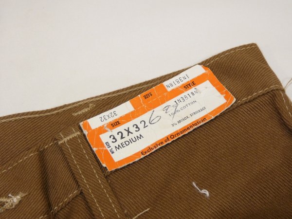 画像5: 70s MAVERICK FLARE PANTS BELL BOTTOM DEAD STOCK (5)