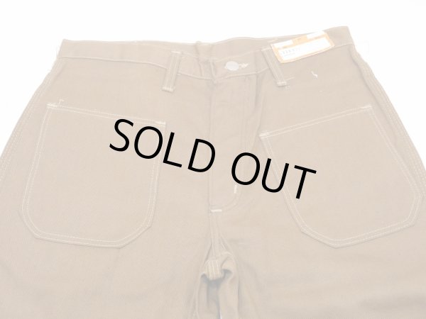 画像4: 70s MAVERICK FLARE PANTS BELL BOTTOM DEAD STOCK (4)