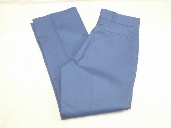 画像3: 60s 70s UNKNOWN WORK TROUSERS CHINO PANTS 32×31 DEAD STOCK (3)