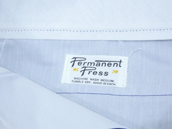 画像7: 60s 70s UNKNOWN WORK TROUSERS CHINO PANTS 32×31 DEAD STOCK (7)