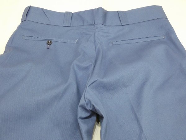画像9: 60s 70s UNKNOWN WORK TROUSERS CHINO PANTS 32×31 DEAD STOCK (9)