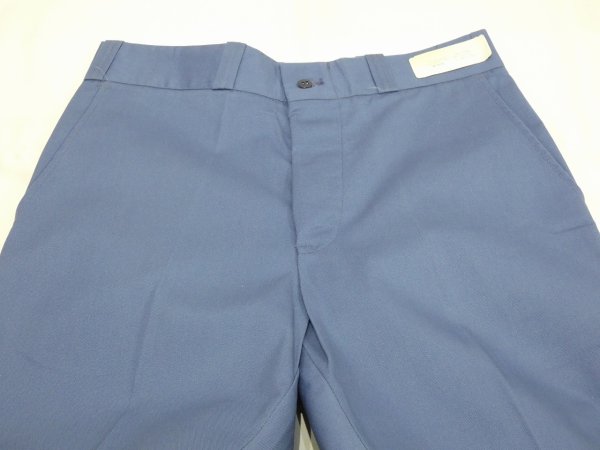 画像4: 60s 70s UNKNOWN WORK TROUSERS CHINO PANTS 32×31 DEAD STOCK (4)