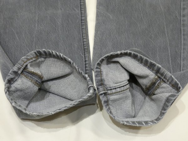 画像10: 80s Levi's 501- 0658 YARN DYED BLACK DENIM PANTS W36L32 MADE IN USA (10)