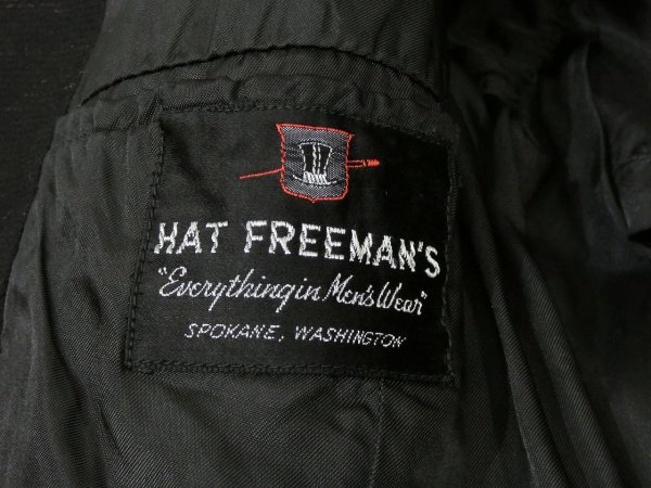 画像9: 50s HAT FREEMAN'S FLECK NEP BLACK PINK TAILORED JACKET (9)