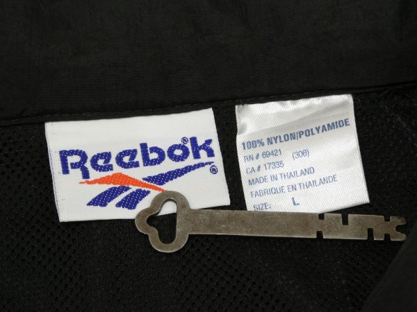 画像3: 90s Reebok BIG LOGO NYLON JACKET WINDBREAKER  (3)