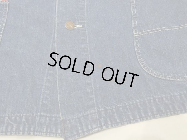 画像5: 50s 60s BLUE BELL DENIM CHORE JACKET COVERALL (5)