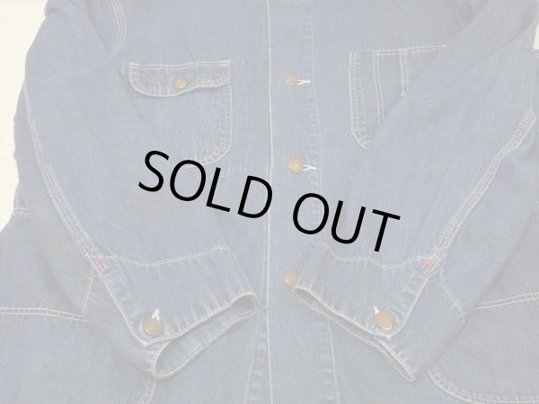 画像7: 50s 60s BLUE BELL DENIM CHORE JACKET COVERALL (7)