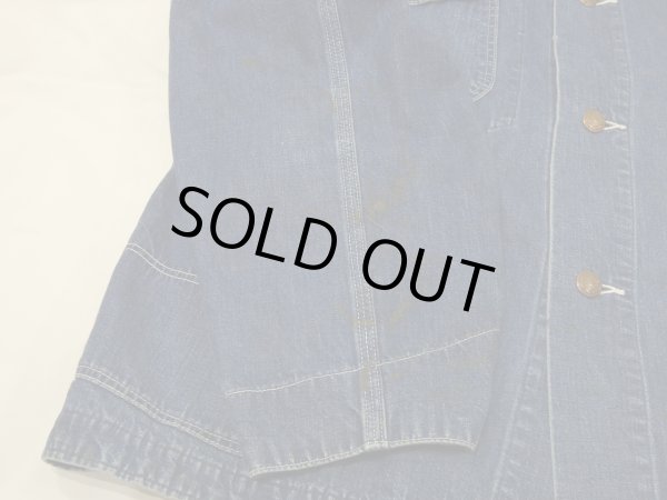 画像8: 50s 60s BLUE BELL DENIM CHORE JACKET COVERALL (8)