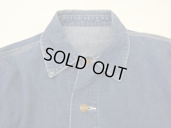 画像3: 50s 60s BLUE BELL DENIM CHORE JACKET COVERALL (3)