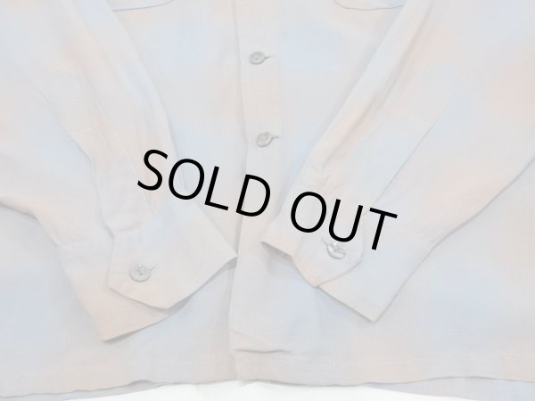 画像9: 60s Frederick & Nelson GRADATION PLAID RAYON LOOP COLLAR SHIRT (9)