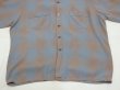 画像6: 60s Frederick & Nelson GRADATION PLAID RAYON LOOP COLLAR SHIRT (6)