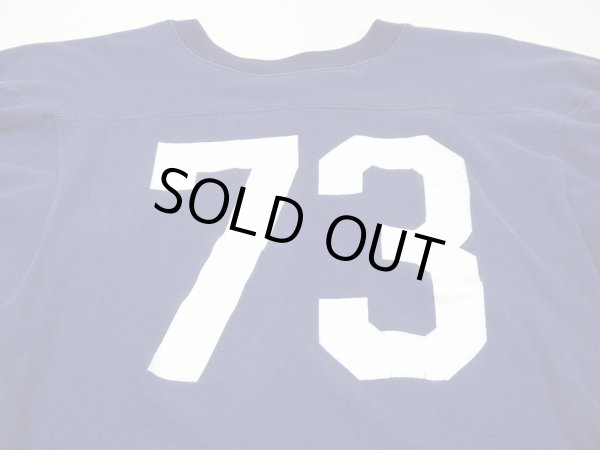画像11: 70s Champion COLUMBUS BOTH SIDE NAMBERING FOOTBALL T-SHIRT (11)