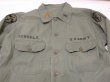 画像5: 60s US ARMY PX CIVILIAN COTTON POPLIN UTILITY SHIRT with EMBROIDERED and PATCH (5)