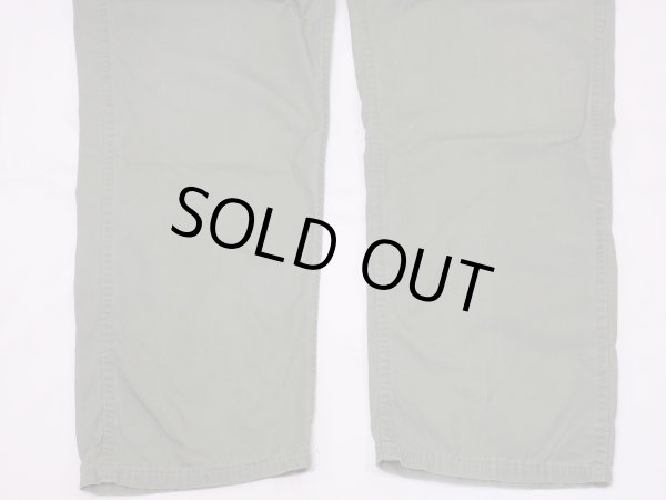 画像8: 60s US ARMY LOUIS ARONOFF Co PX CIVILIAN COTTON POPLIN UTILITY BAKER PANTS (8)