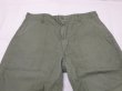 画像4: 60s US ARMY LOUIS ARONOFF Co PX CIVILIAN COTTON POPLIN UTILITY BAKER PANTS (4)
