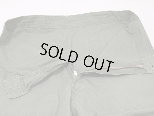 画像6: 60s US ARMY LOUIS ARONOFF Co PX CIVILIAN COTTON POPLIN UTILITY BAKER PANTS (6)