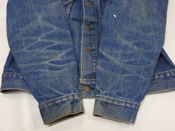 画像9: 70s Levi's 70505-0217 BLANK TAB DENIM JACKET GJ with BEEHIVES (9)