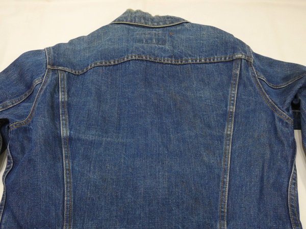 画像11: 70s Levi's 70505-0217 BLANK TAB DENIM JACKET GJ with BEEHIVES (11)