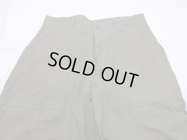 画像4: 50s US ARMY OD-7 M-47 HBT UTILITY TROUSERS BAKER PANTS (4)