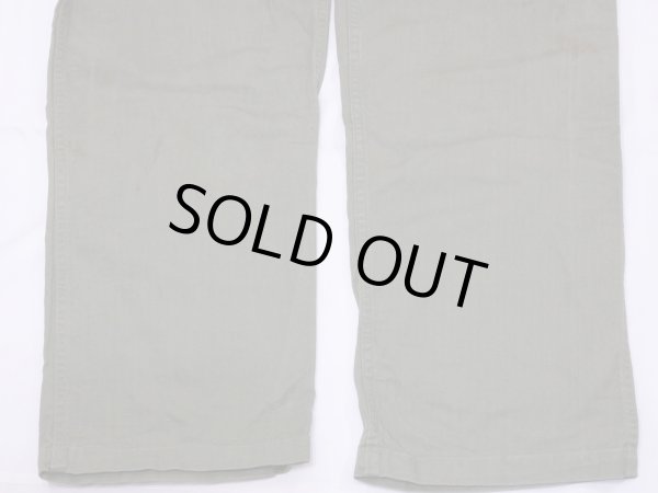 画像7: 50s US ARMY OD-7 M-47 HBT UTILITY TROUSERS BAKER PANTS (7)