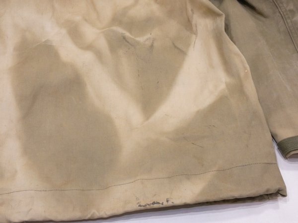 画像12: 40s WW2 US ARMY WET WEATHER PARKA (12)