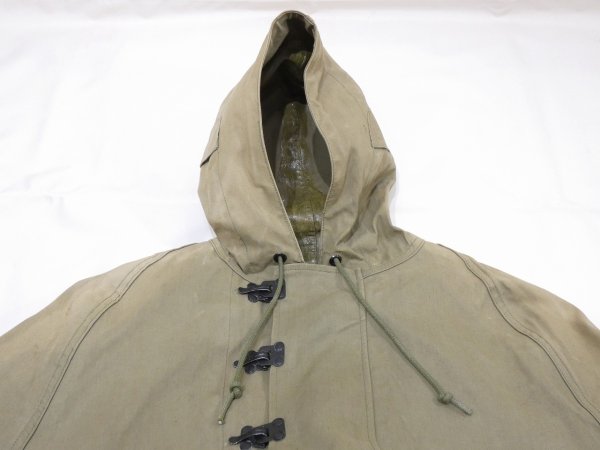 画像3: 40s WW2 US ARMY WET WEATHER PARKA (3)